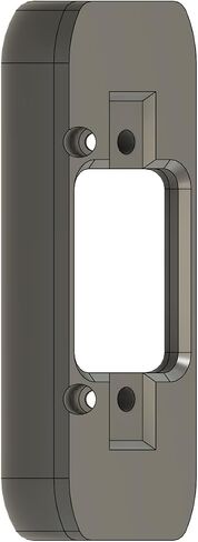 Angled Doorbell Mount compatible with Eufy S330 Security Video Doorbell (Battery Version 162mm tall) (Black, 35-Degree) in Kuwait