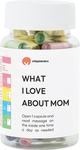 Chippi & Co 50 Positive Messages In A Bottle, Message In A Bottle Kit, Daily Affirmations Motivation Gifts, Stress Relief Gifts, Positive Affirmation Gifts For Women, Men, Birthday Gifts For Mom in Saudi Arabia