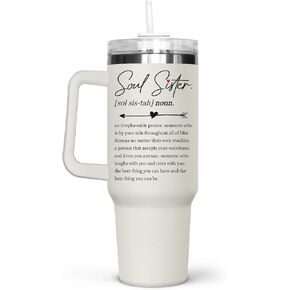 Friendship Gifts for Women Friends, Gifts for Friends Female, Gifts for Best Friend - Gifts for Sister - Sister Birthday Gifts - Birthday Gifts for Friends Female, Bestie, BFF Tumbler 40Oz