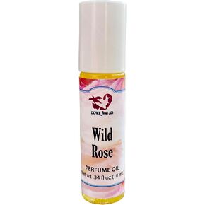 Lilac Perfume Oil | .03 oz/10 ml Roll On Bottle with Organic Jojoba Oil | Made in Santa Barbara, California (Lilac)