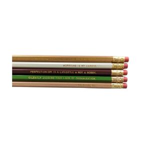 Funny Virgo Birthday Gift Pencil Set Virgo Pencils Zodiac Sign Pencil Set Astrology Pencil Set Aug 23 - Sep 22 Unique Virgo Gift for Her Him