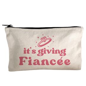Moonlight Makers, My Anxiety Is Chronic But This Ass Is Iconic, Funny Canvas Makeup Bag, Pencil Pouch, Cute Travel Accessories for Women, 100% Cotton Cosmetic & Toiletry Bags