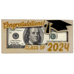 Graduation Money Holder, Money Holder for Cash Gifts Graduation, Class of 2024 Graduation Gifts (Graduation Money Holder)