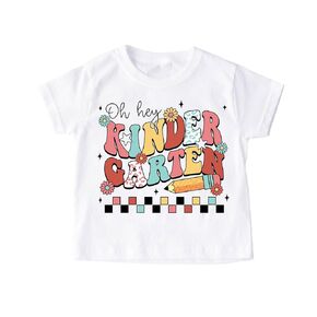 So Long Preschool T-shirt It's Been Fun Shirt Kindergarten Shirt Gift For Kindergarten Graduation Shirt Pre-K T-shirt (5-6 Years, kindergarten Here I Come-White T-shirt)