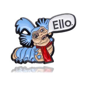Ello Worm Vintage Pins Lapel Pins,Enamel Hat Pins For Backpacks Brooches And Pins As Funny Enamel Pins, Cool Bag Pins For Ello Worm Vintage Merch For Women/Men