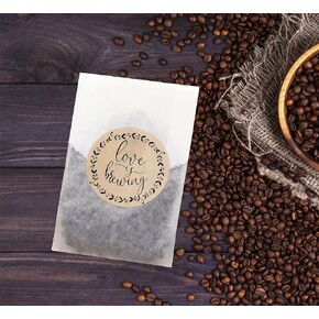 Love Is Brewing Wedding Stickers, Wedding Favors for Coffee, Tea or Beer, Wedding Sitcker
