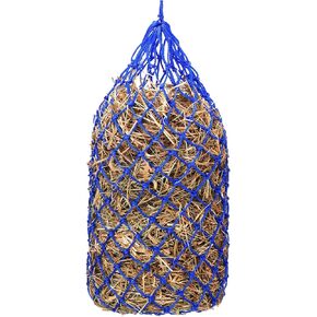 Kwik Pets Heavy Duty Hay Bags for Horses, Goats, Cows, Donkeys, Made from Durable Nylon Rope, 42" Size & 1.75" Feed Holes, Hay Nets for Horses Supports Digestive Health & Reduces Waste, Black Color in Saudi Arabia