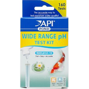 API POND WIDE RANGE pH TEST KIT 160-Test Pond Water Test Kit