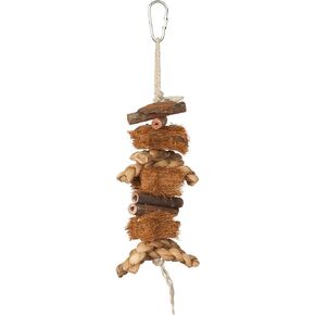 Prevue Hendryx 62803 Naturals Coco Rope Mini Bird Toy, 8 x 2.5