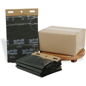 Mutt Mitt® Singles Dog Waste Header Bags multi-product listing - 1,000 Mutt Mitt® Singles Bags perfect for 2 Dog Waste Stations - Single-Ply, thick bag with a bottom gusset, for safer, easier pick-up