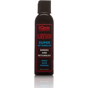 Eqyss Survivor Pet Detangler - Detangles and Smooths Out Tangles, Mats, or Knots - Moisturizes and Enhances Shine - pH Balanced, USA-Made