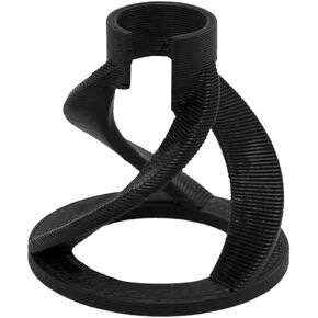 Coral Frag Plug Sand Stands Set of 5 (Standard, Black)