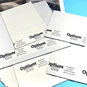 Optium Museum Grade Acrylic Glass Cover For Picture Framing, Anti-Glare 99% UV Blocking Conservation Grade Anti-Abrasion (8 x 10)