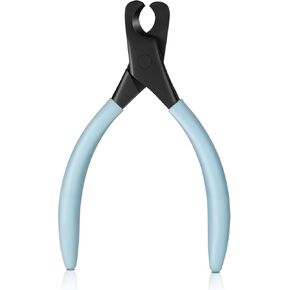 BEZOX Professional Pet Nail Clippers, Premium Sharp & Safe Pets' Paw Trimmer for Large Dogs and Small Animals, Soft Grip Cat Claw Cutter with Built-in Spring - Black Handle