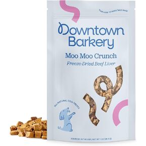 Downtown Barkery Freeze Dried Dog Treats - Single Ingredient, Low Calorie Dog Treats Rich in Vitamins and Minerals - All Natural Dog Treats - Freeze Dried Chicken Hearts for Dogs, 4 Oz