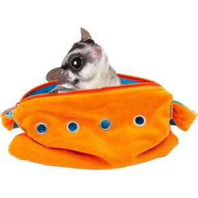 Sugar Glider Bonding Pouch Small Pet Carrier Bag Sling with Adjustable Strap Critter Cuddler for Gliders Ferret Rat Hedgehog Hamste