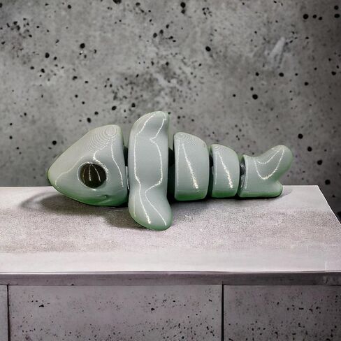 Mini 3D Printed Animals Collection - Unique Articulated Fidget 3D Printed Toys - Home Office Executive Desk Decor - Dolphin Octopus Shark Narwhal Sea Turtle (5 Pk, Ocean) in Saudi Arabia