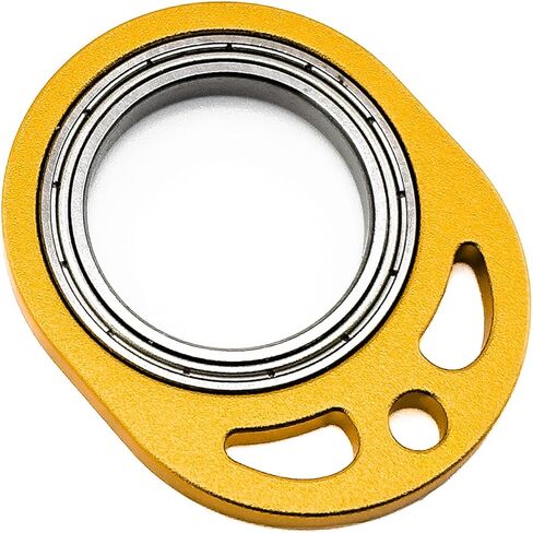 Pro - Aluminium Keychain Spinner, Key Spinner, Karambit Spinning Keychain (Black) in Saudi Arabia