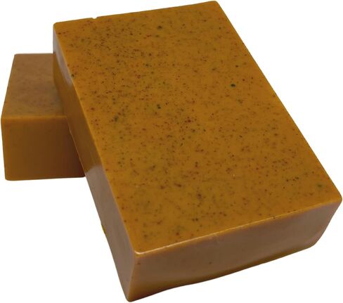 Turmeric Sea Moss Carrot Soap Bar, Kojic Acid Soap Bar Dark Spots, Brightening & Anti-Aging Soap, Bladderwrack & Burdock Root, Irish Sea Moss Soap Bar, Brightening Soap, Kojic Acid Soap (1 Pack) in Saudi Arabia