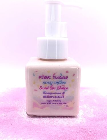 Body Cream, No Parabens, Vegan-Friendly, Moisturizing and Hydrating, 6 oz, Strawberry Crunch Cake in Saudi Arabia