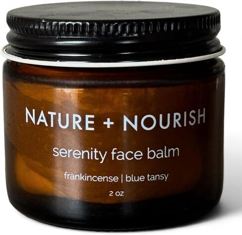 Whipped Tallow Face Balm - Handmade Beef Tallow Skin Care - For Sensitive Skin, Acne, Dry Skin - Frankincense and Blue Tansy Tallow Moisturizer in Saudi Arabia
