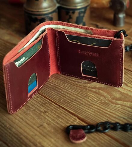 Trip Machine Company Explorer Moto Wallet (Tobacco) in Saudi Arabia