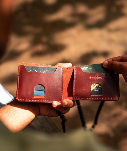 Trip Machine Company Explorer Moto Wallet (Tobacco) in Saudi Arabia