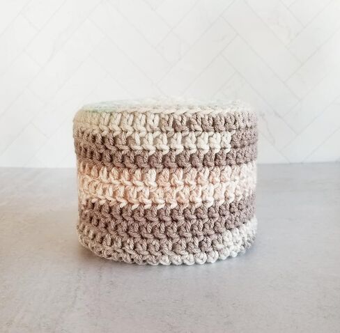 Crochet Toilet Paper Cover, Mega Roll Size - Toilet Paper Cozy (Cobblestone Ivy) in Kuwait
