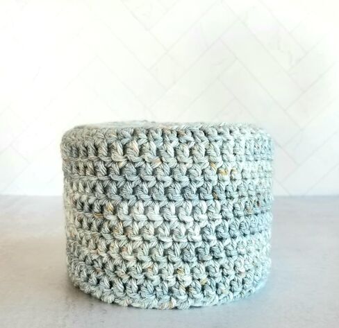 Crochet Toilet Paper Cover, Mega Roll Size - Toilet Paper Cozy (Cobblestone Ivy) in Kuwait