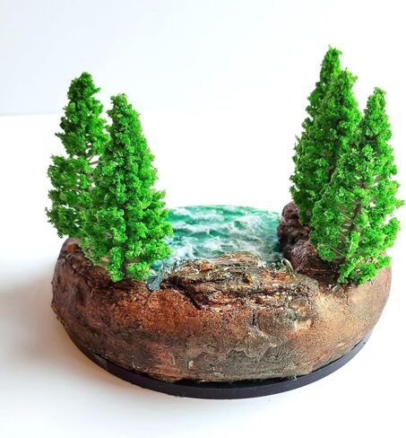 Fairy Garden River Pond, Diorama River Rapids, Realistic River Rapids, Miniature River Pond Stream in Saudi Arabia