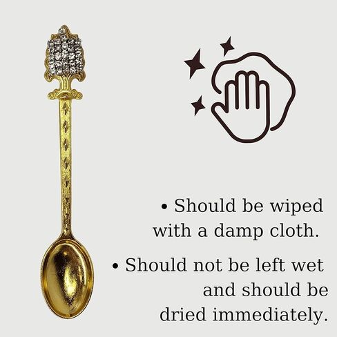 Authentic Ottoman Patterned Turkish Motif Metal Spoon - Ethnic Gift for Coffee and Tea Lovers (Silver) in Kuwait