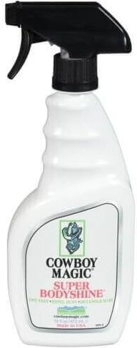 COWBOY MAGIC Super Bodyshine FAST DRY REPEL DUST DETANGLE HAIR 32 Ounce in Saudi Arabia