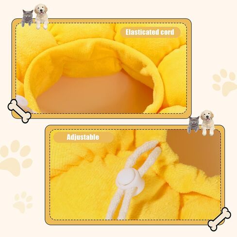 HOMBYS Soft Dog Cone for Dogs and Cats, Cute & Fluffy Flower Shape for Claming Dog, Adjustable Dog Collar Alternative After Surgery, Protective Elizabethan Collar for Dogs Recovery & Stop Licking, M in Saudi Arabia