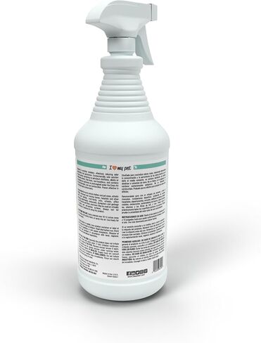 أنا أحب حيواني الأليف: مزيل بقع الحيوانات الأليفة بتقنية الإنزيم الحيوي، قوة احترافية، رائحة منعشة، آمن، غير سام، 32 أونصة in Kuwait