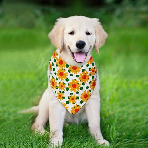 Debei 30Pc Tie Dye Dog Bandanas Bulk Summer Dog Bandanas Bibs Triangle Scarf Colorful Groomers Birthday Gifts Puppy Triangle Kerchiefs for Small Medium Large Dog Cats Pet Costume Decoration(Large) in Saudi Arabia