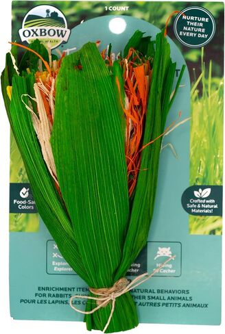 Oxbow Enriched Life Celebration Bouquet - Small Pet Toy - Great for Guinea Pigs, Rabbits, and Other Small Animals in Saudi Arabia
