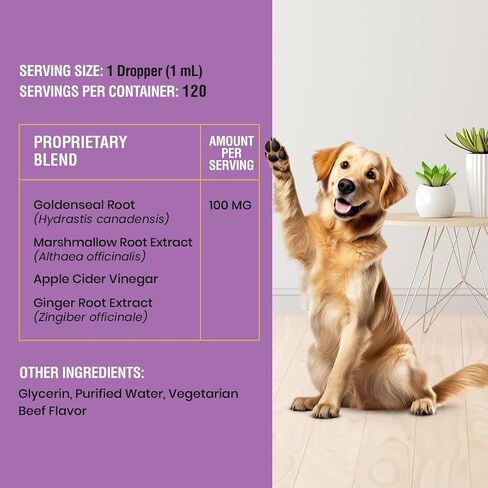 Yeast Infection Treatment for Dogs - Soothing Itch Relief, Ear Infection Treatment, Reduces Irritation & Inflammation, 2 oz in Saudi Arabia