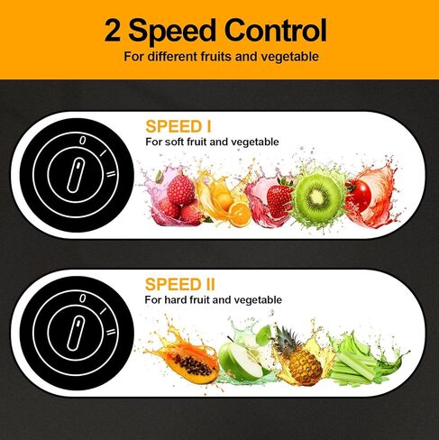 عصارة طرد مركزي مع فتحة تغذية واسعة 3 بوصات لخضروات الفاكهة، سهلة التنظيف، من الفولاذ المقاوم للصدأ، خالية من مادة BPA (فضي) in Kuwait