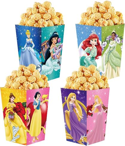 24 قطعة من علب الفشار الكرتونية وأكياس الحلوى الكرتونية لصالح الحفلات الكرتونية لتزيين حفلات أعياد الميلاد ومستلزمات حفلات أعياد الميلاد الكرتونية in Kuwait