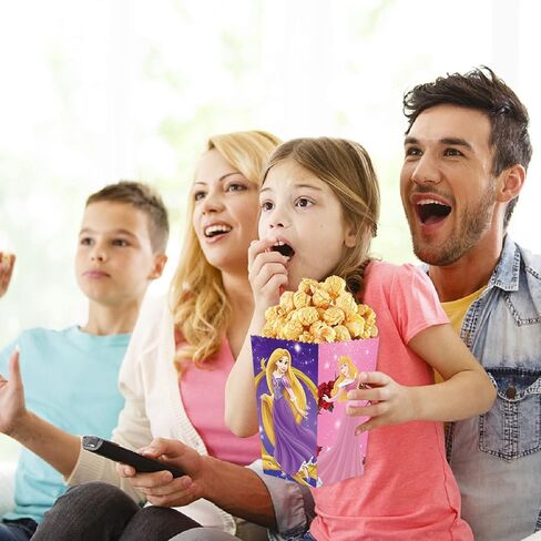 24 قطعة من علب الفشار الكرتونية وأكياس الحلوى الكرتونية لصالح الحفلات الكرتونية لتزيين حفلات أعياد الميلاد ومستلزمات حفلات أعياد الميلاد الكرتونية in Kuwait