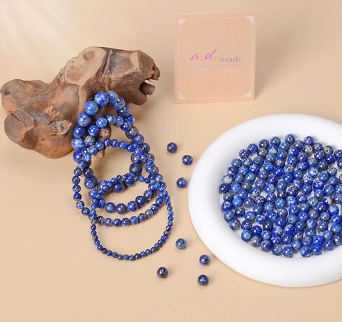 AD Beads Handmade Gemstone Stretch Elastic Bracelet Crystal Healing Reiki Nature's Beauty and Spiritual Essence Unisex (4mm, Selenite Crystal (Inspire treatments)) in Saudi Arabia