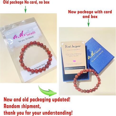 AD Beads Handmade Gemstone Stretch Elastic Bracelet Crystal Healing Reiki Nature's Beauty and Spiritual Essence Unisex (4mm, Selenite Crystal (Inspire treatments)) in Saudi Arabia