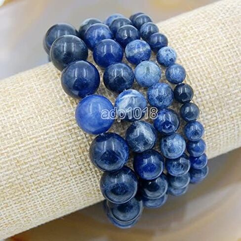 AD Beads Handmade Gemstone Stretch Elastic Bracelet Crystal Healing Reiki Nature's Beauty and Spiritual Essence Unisex (4mm, Selenite Crystal (Inspire treatments)) in Saudi Arabia