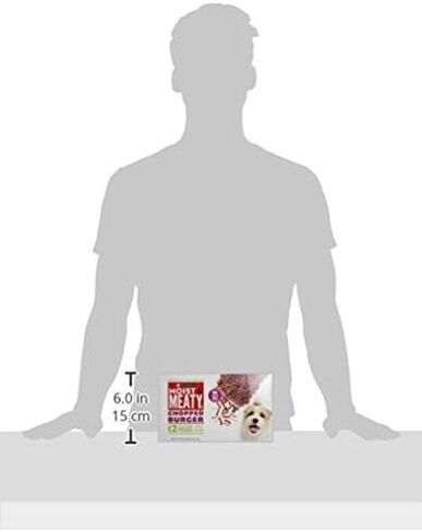 Purina Moist & Meaty Dog Food, Chopped Burger, 12 Pouches, 6 oz each in Saudi Arabia