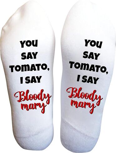 Funky Fun Socks With Sayings: Handcrafted Novelty Delights for All Ages, Versatile Sizing for Sizes 6-14, Exceptional Comfort & Durability, Beverage Themed Collection- Bring Me A Michelada in Kuwait
