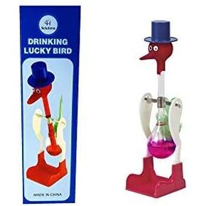C&H Solutions Drinking Bird,Nostalgic Drinking Bird (Red)