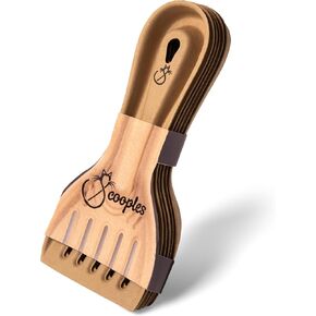 Disposable Cat Litter Scoops - All Natural, Plastic Free & Sustainable, Travel Kitty Litter Scooper (6-Pack)