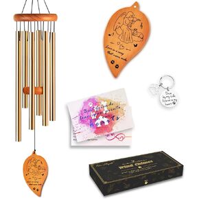 FourAngels Dog Memorial Gifts for Loss of Dog, 32" Pet Memorial Wind Chimes,Pet Loss Gifts, Loss of Dog Sympathy Gift, Dog Remembrance Gift in Memory of Dog Cat