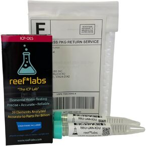 ICP Water Test - Elemental Water Test Kit - 39 Elements - Reef Aquarium Test