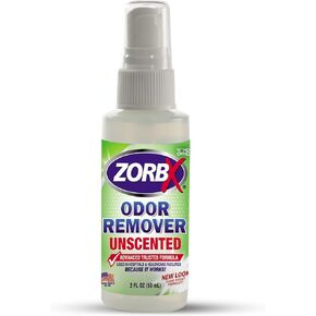 ZORBX Unscented Odor Eliminator for Strong Odor - Used in Hospitals & Healthcare Facilities | Advanced Formula, Fast-Acting Odor Remover Spray for Dog, Cat, House & Carpet - (16 Oz + 7.5 Oz + 2 Oz)